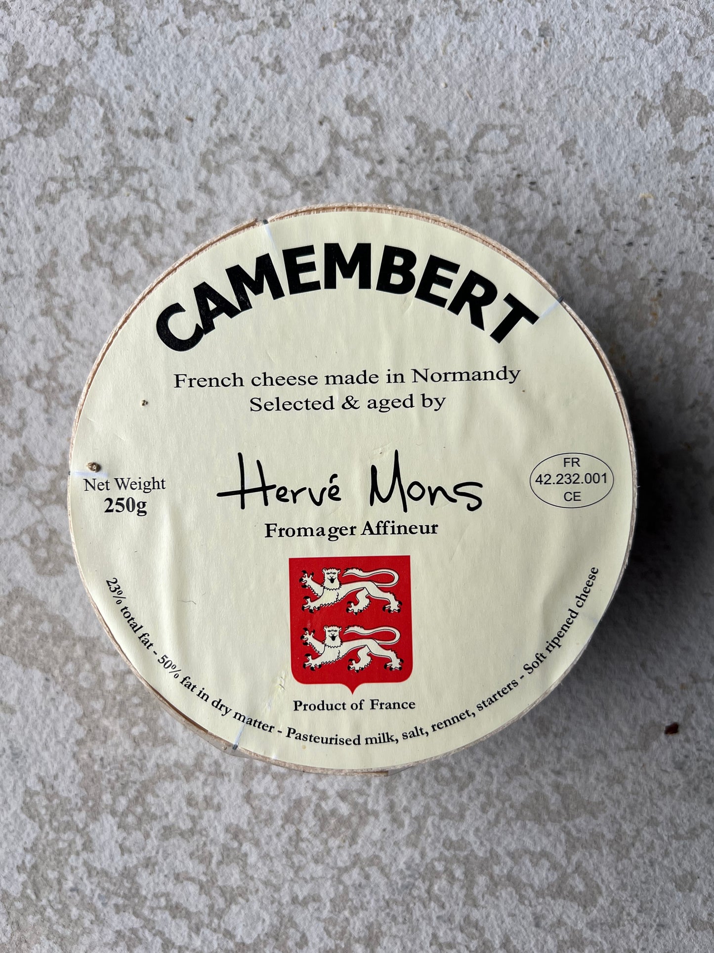 Hervé Mons Camembert 250g