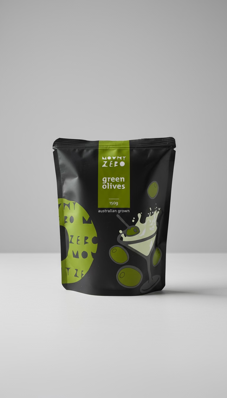 Mount Zero Green Olives
