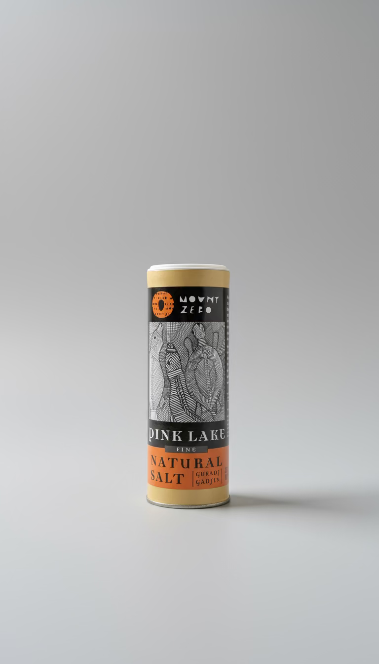 Mount Zero Pink Lake Salt Shaker