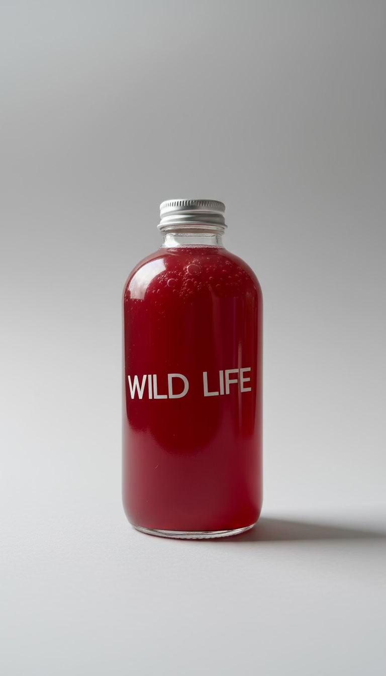 Wild Life Strawberry + Pear Shrub